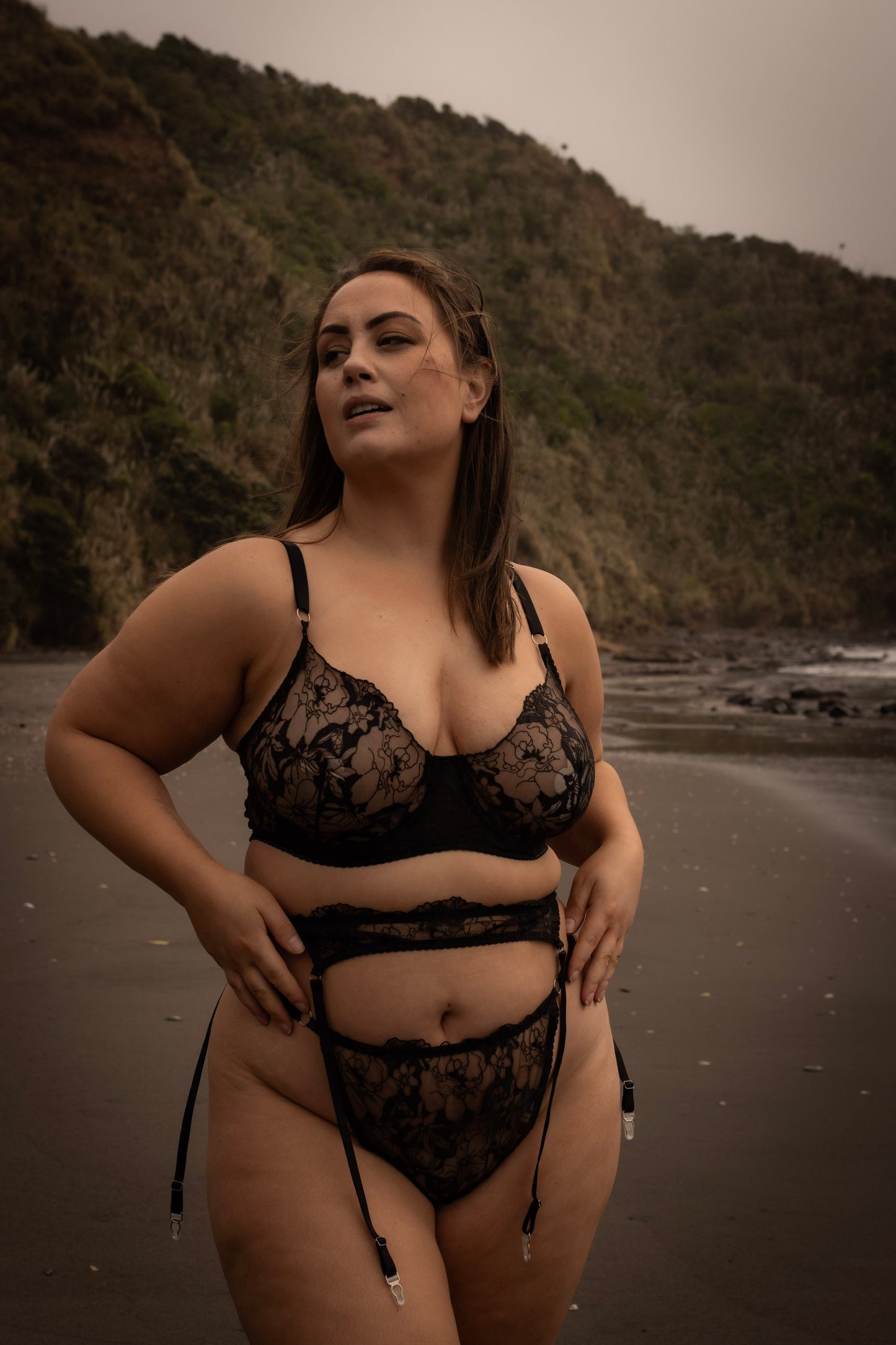 Underwire Bra - Black A-D
